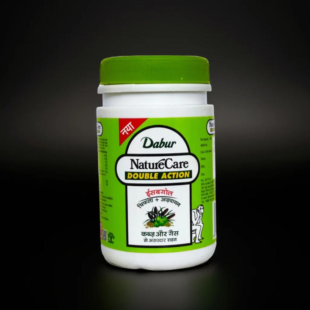 Dabur Nature Care Isabgol (Double Action) Powder 100G - Age Group: For Adults