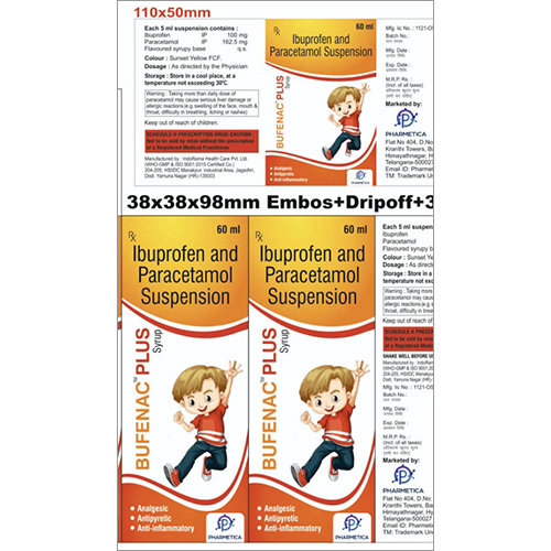 Bufenac Plus Syrup - Physical Form: Liquid