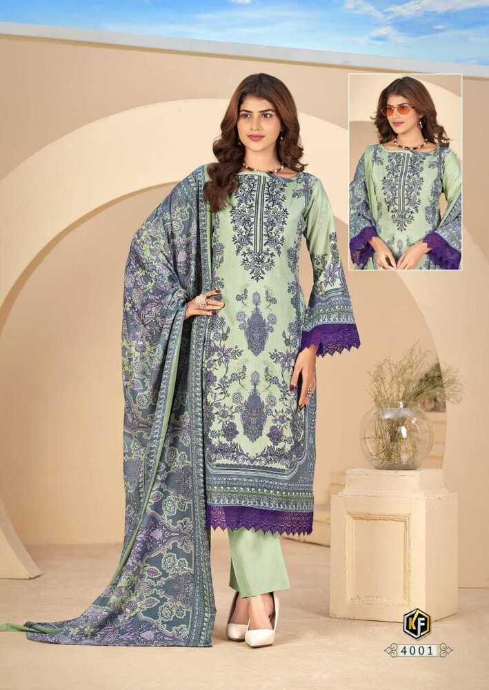 Keval Jazmin Vol-4 Karachi Dress Material