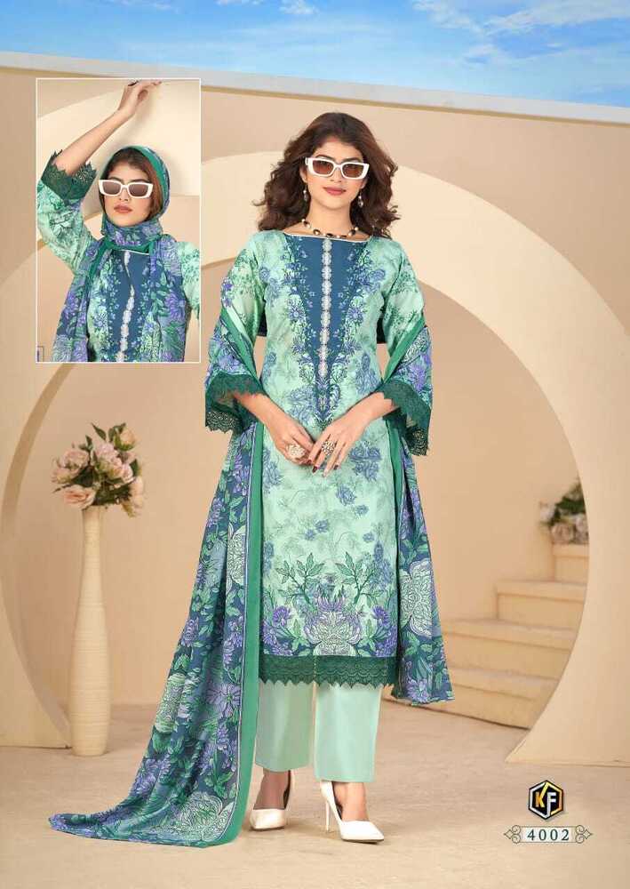 Keval Jazmin Vol-4 Karachi Dress Material