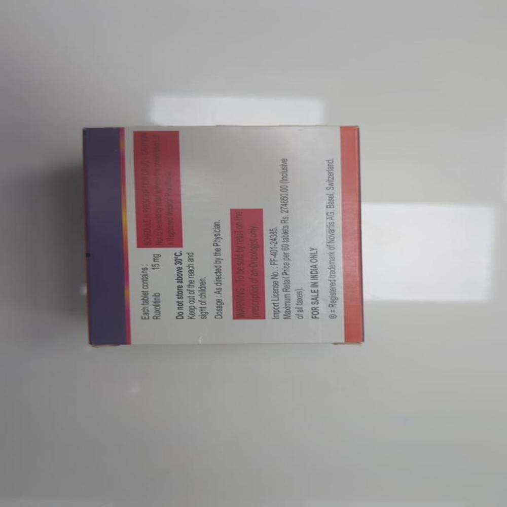 Jakavi 15mg Tab (Ruxolitinib)