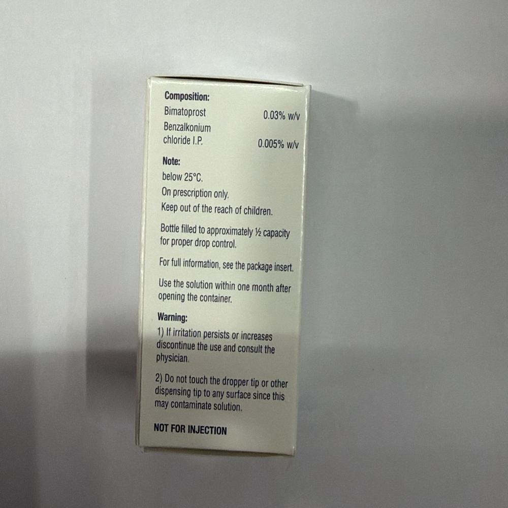 Lumigan (Bimatoprodt Ophthalmic solution 0.03%)