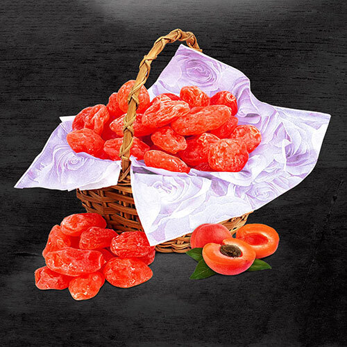 Red Dehydrated Peach - Cultivation Type: Organic