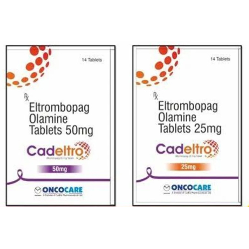 50 Mg Eltrombopag Olamine Tablets