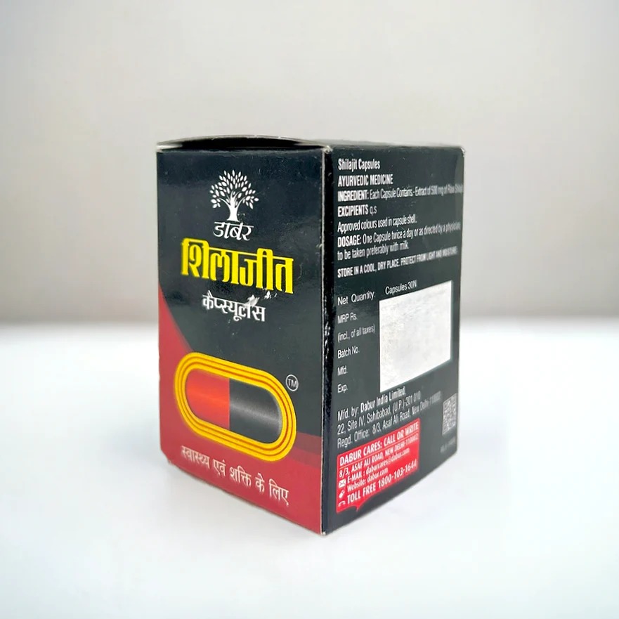 Dabur Shilajit 30 Capsules - Age Group: For Adults