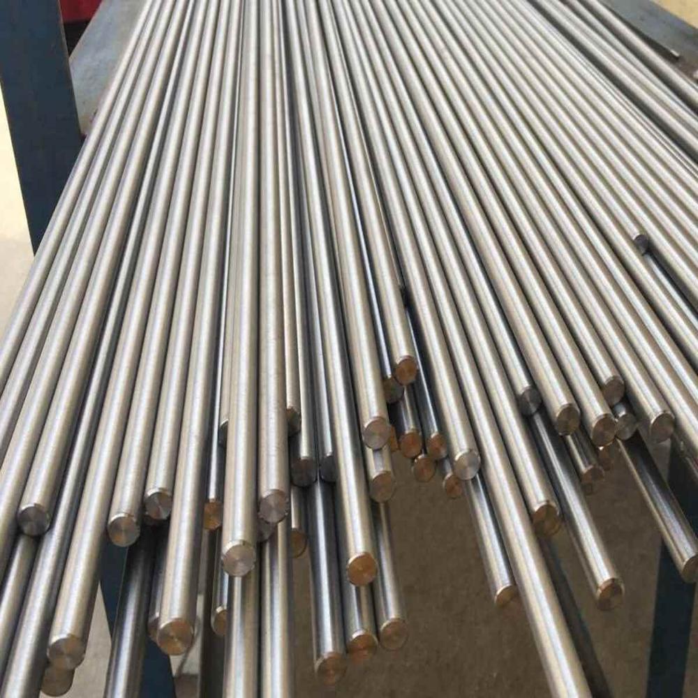 Titanium Grade 5 Round Bar - Polished Silver | High-quality Steel Bar For Versatile Applications