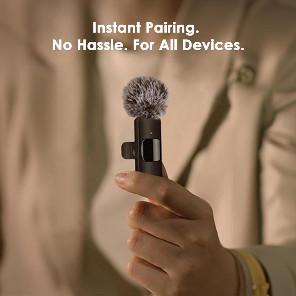 Dual Wireless Mic For Android & Iphone - Application: N/a