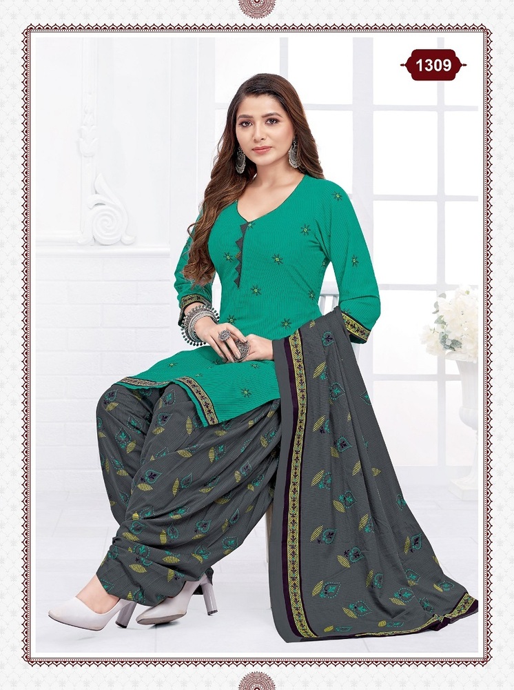 Kuber Geet Patiyala Vol-13  Dress Material