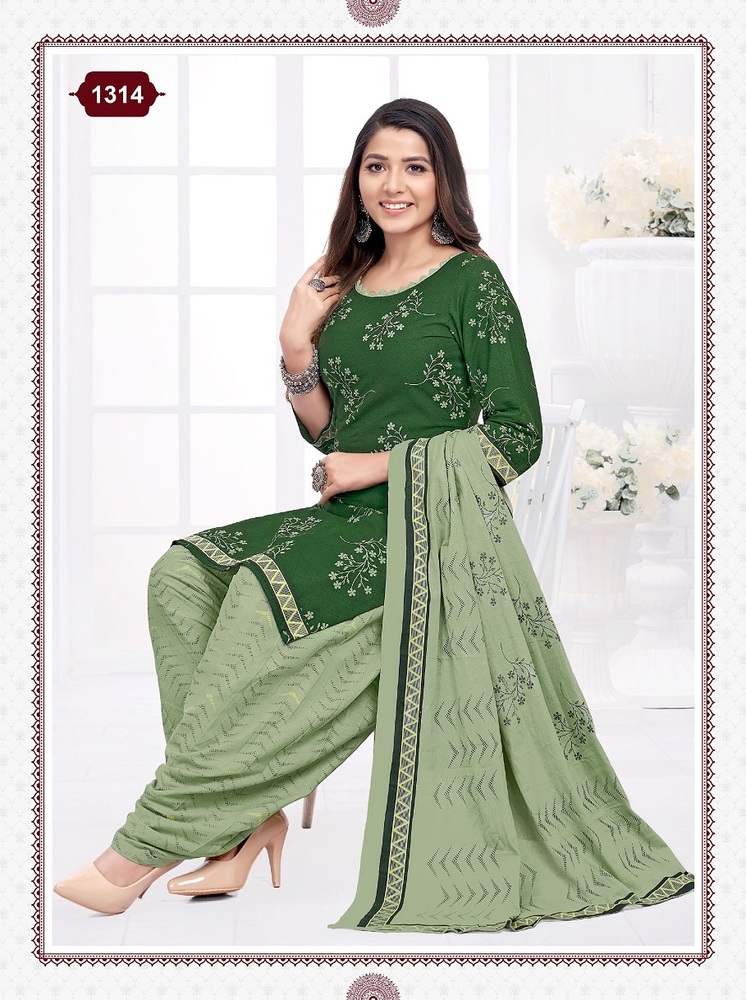 Kuber Geet Patiyala Vol-13  Dress Material