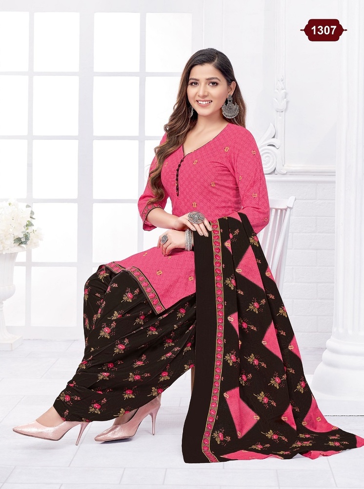 Kuber Geet Patiyala Vol-13  Dress Material