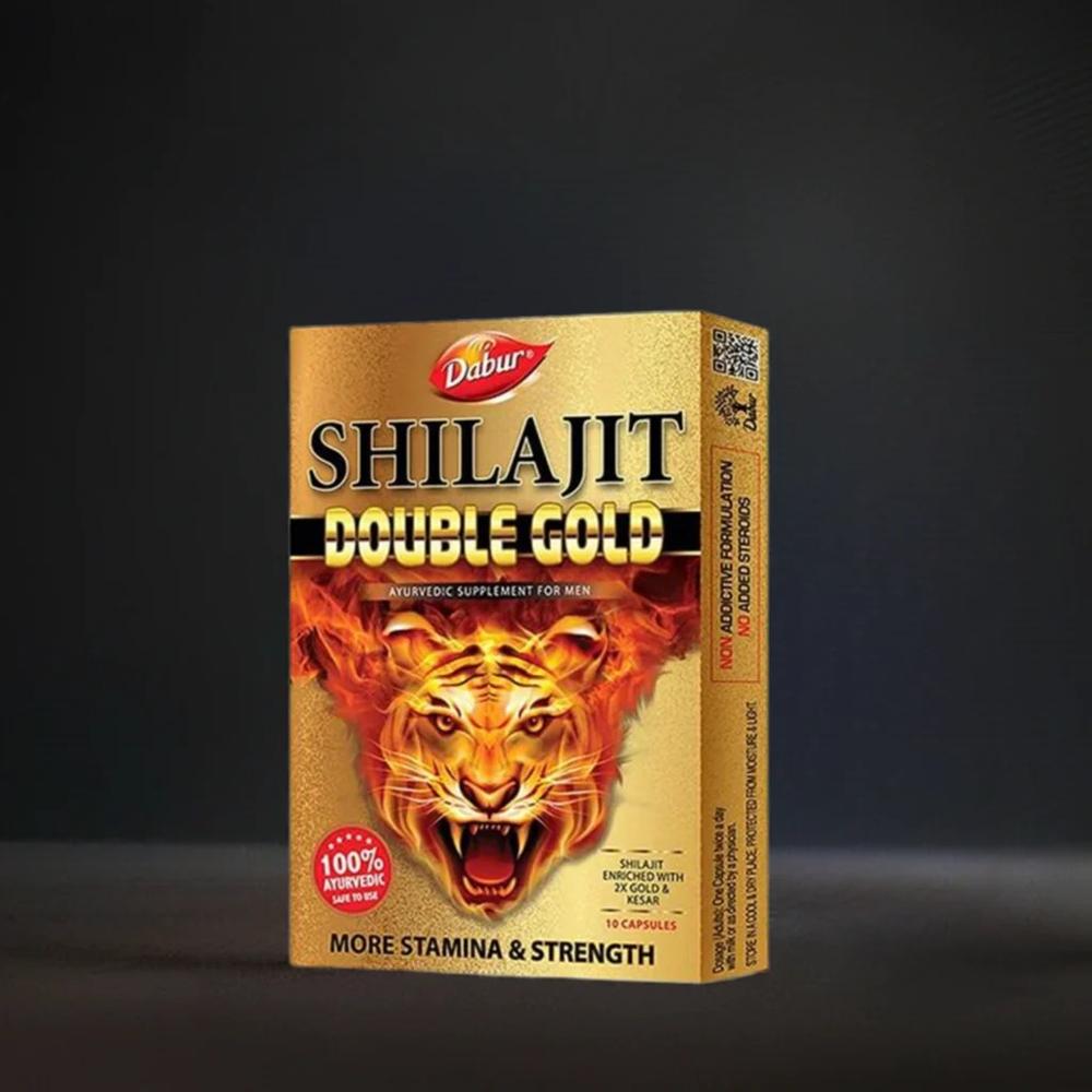 Dabur Shilajit Double Gold 10 Capsules