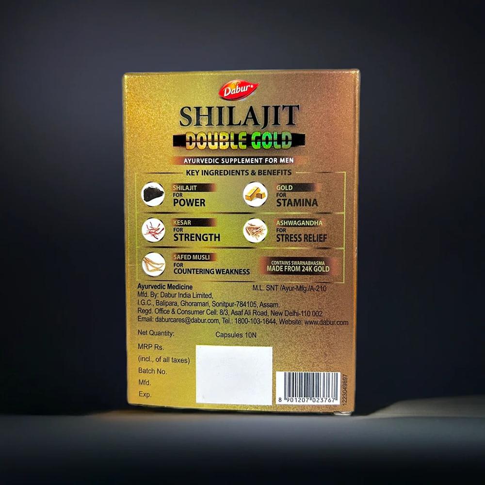 Dabur Shilajit Double Gold 10 Capsules
