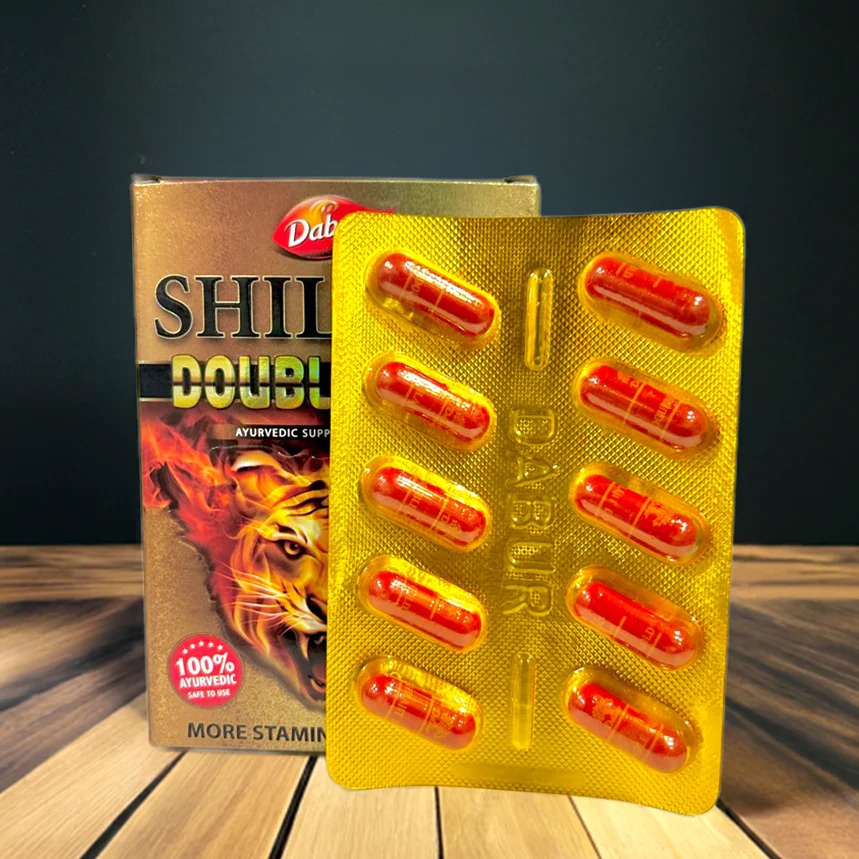 Dabur Shilajit Double Gold 10 Capsules
