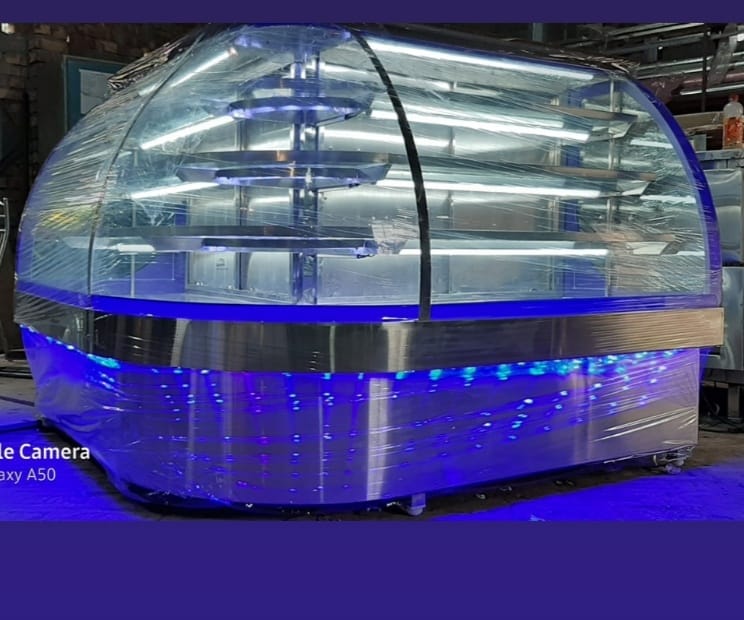 Dome Glass Display Counter