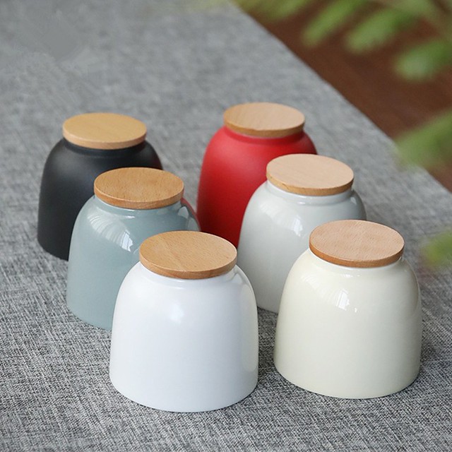 Metal Keepsake Urns Custom Powder Coated with Wooden Lid