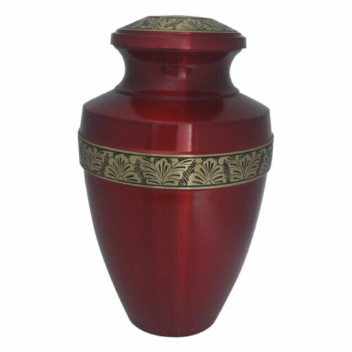 Metal Keepsake Urns Custom Powder Coated with Wooden Lid