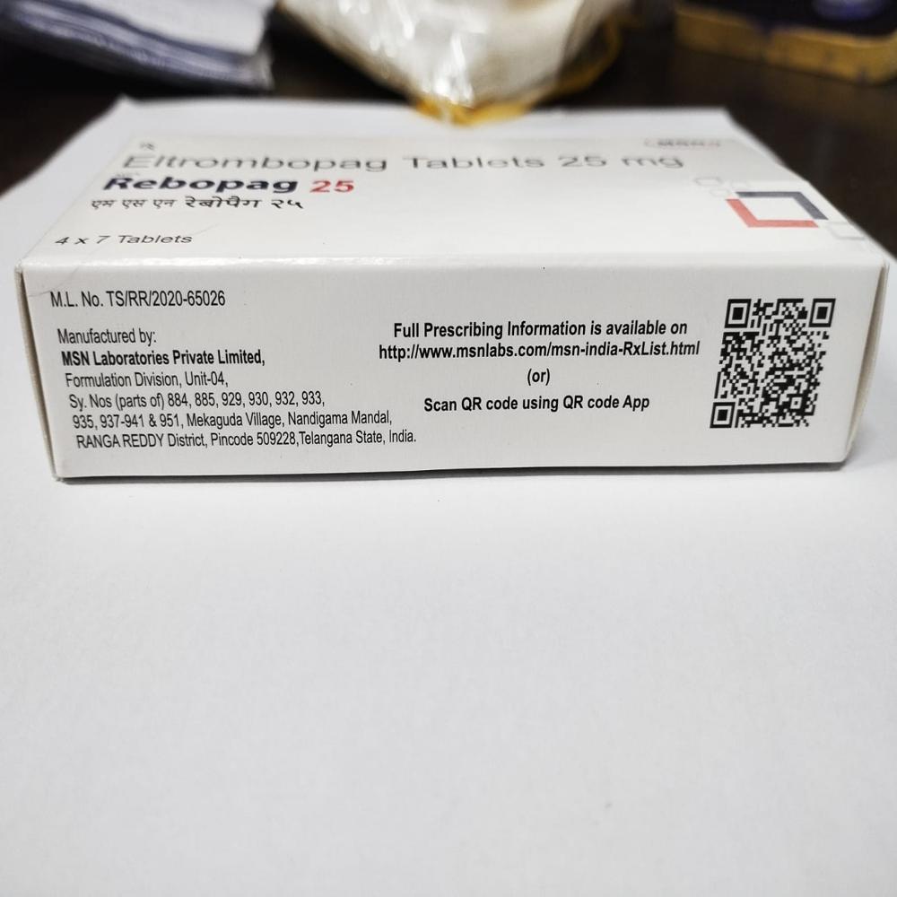Rebopag 25mg (Eltrombopag Tab 25mg )
