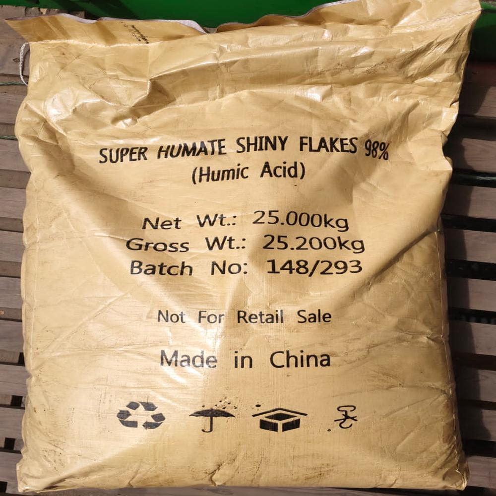 Potassium Humate Shiny Flakes 98%