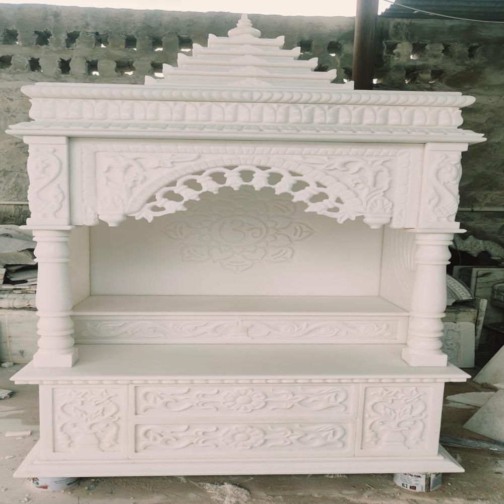 White Marble Temple - Size: Customise