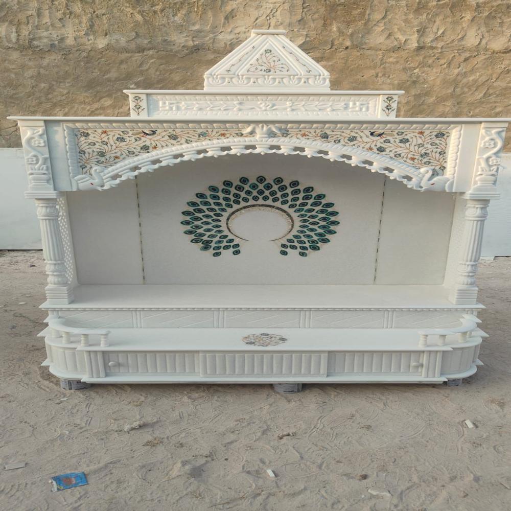White Marble Temple - Size: Customise