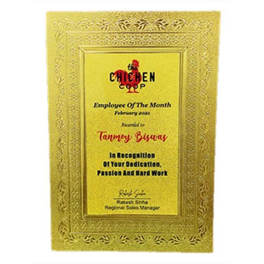 Sticker For Wooden Plaque