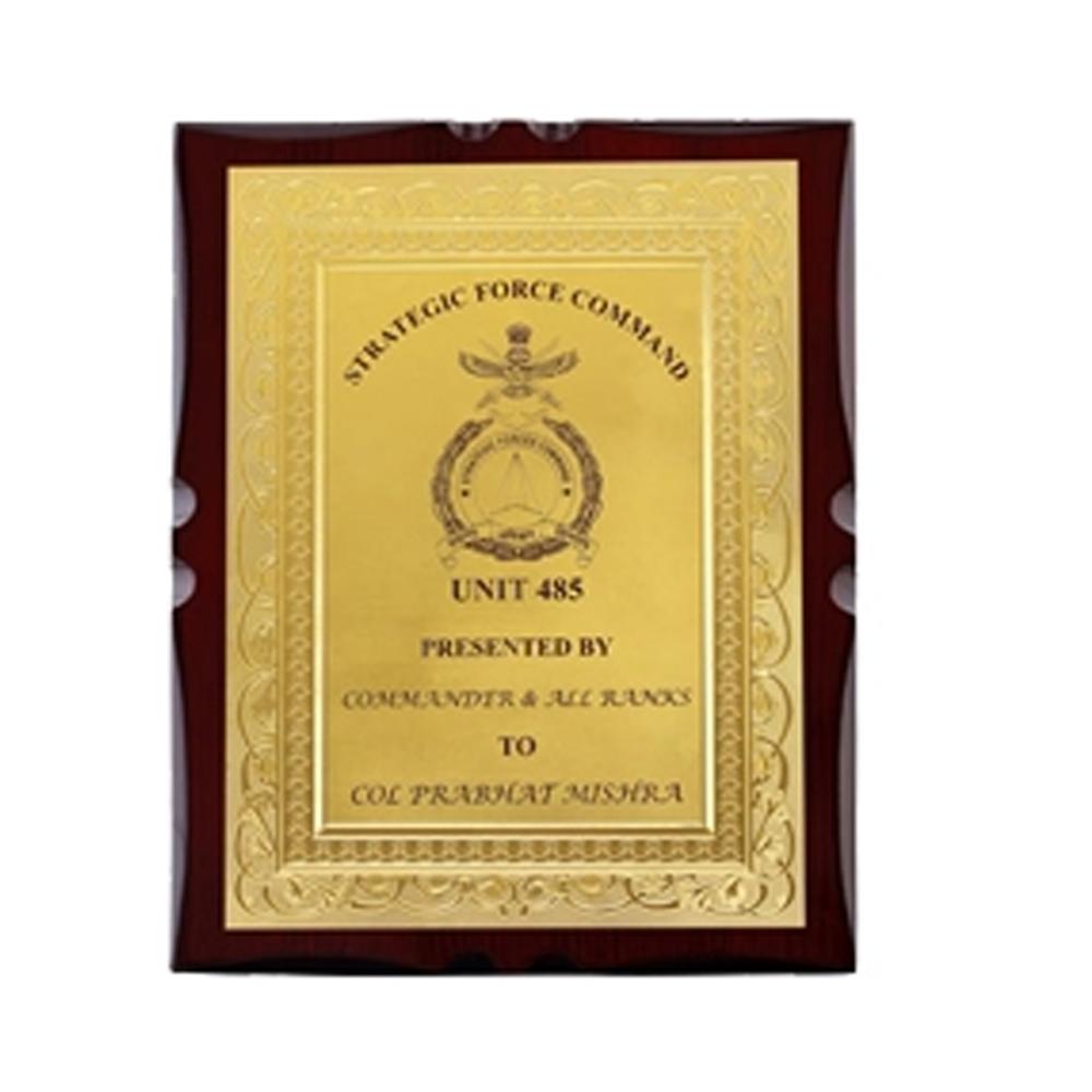 Sticker For Wooden Plaque