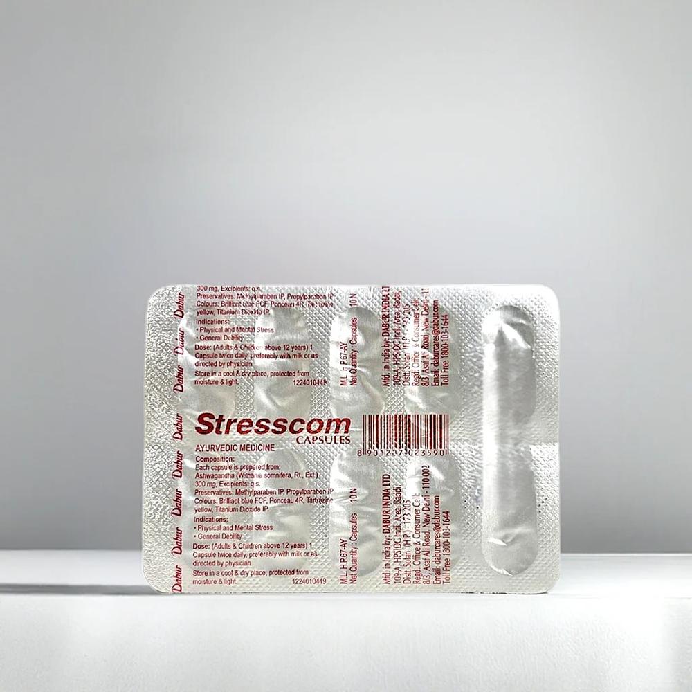 Dabur Stresscom 10 Capsules