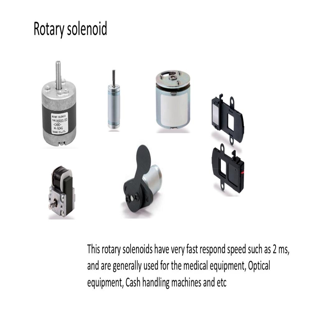 Rotary Solenoid - Color: Silver