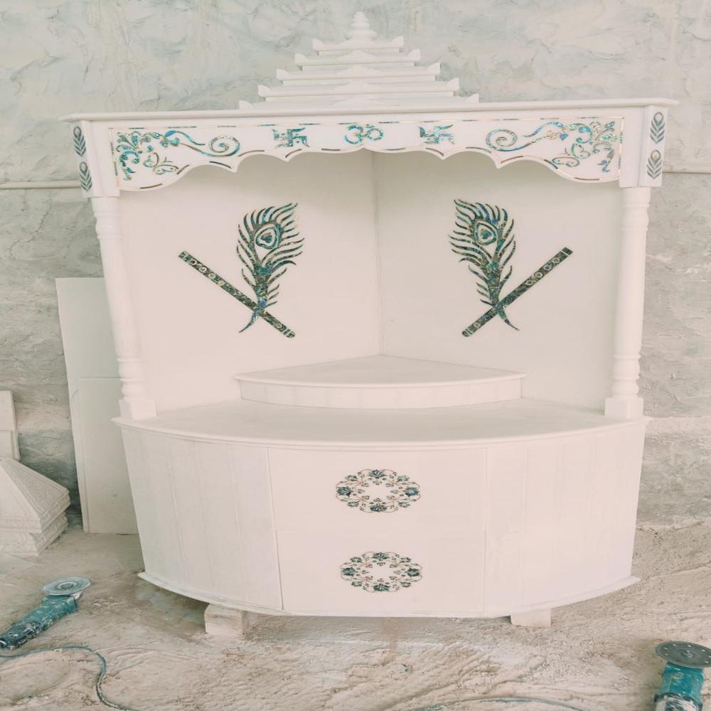 Marble Temple - Color: White