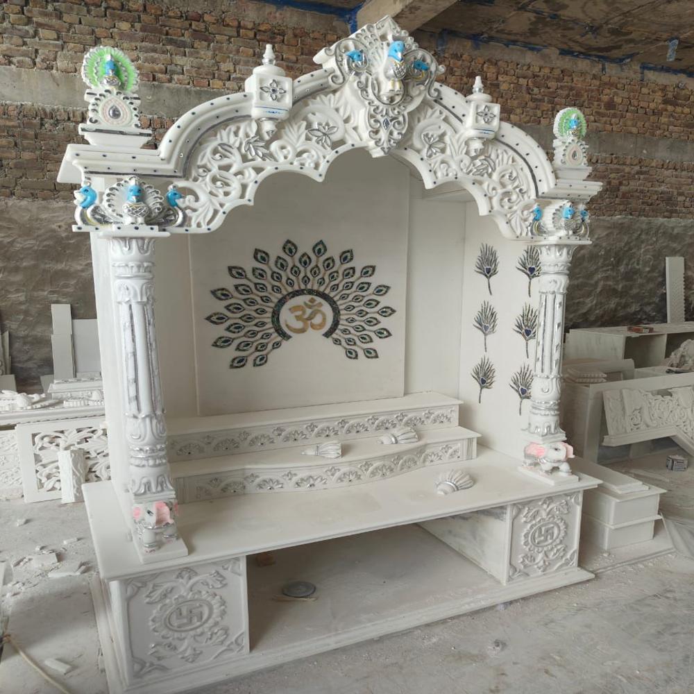 Marble Temple - Color: White
