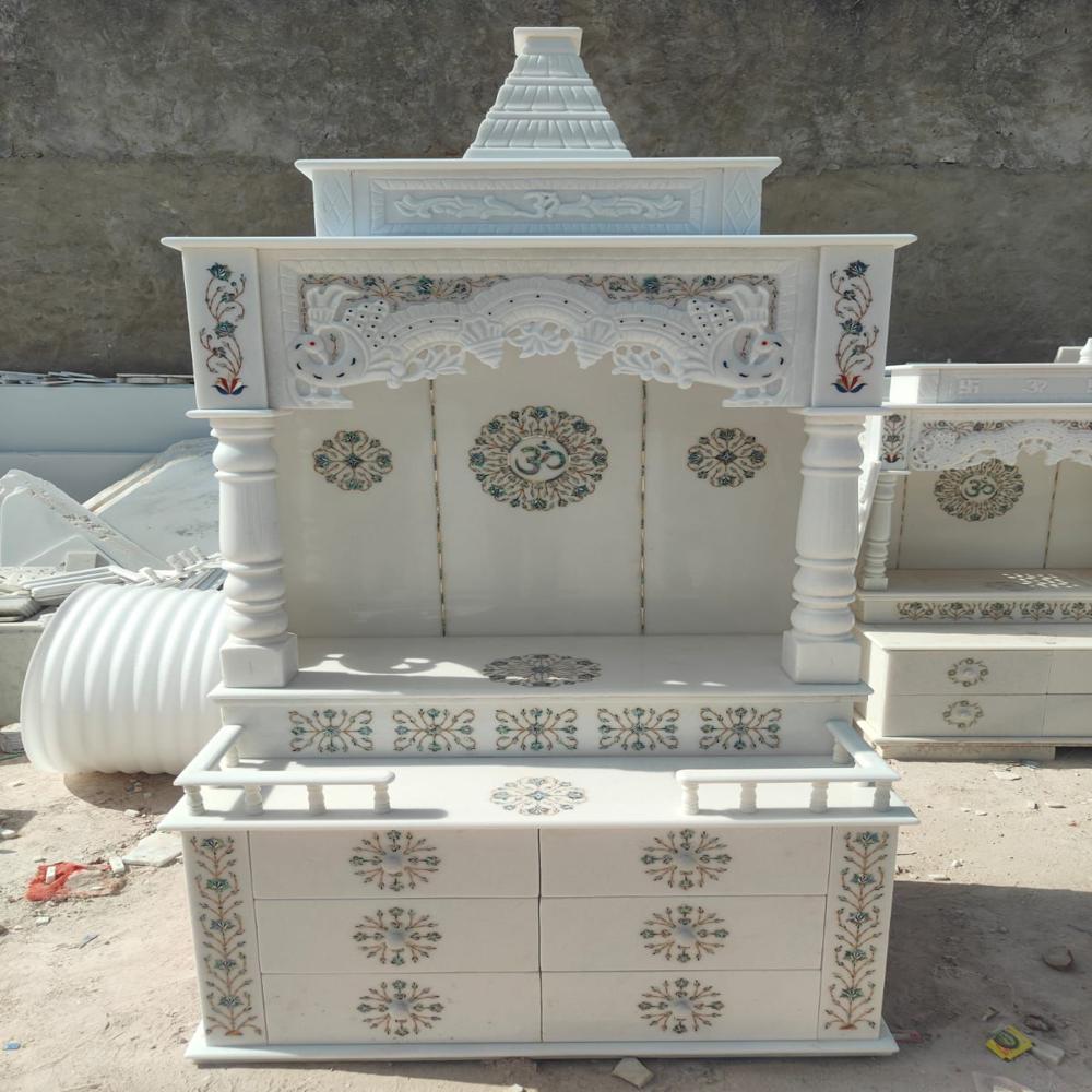 Marble Temple - Color: White