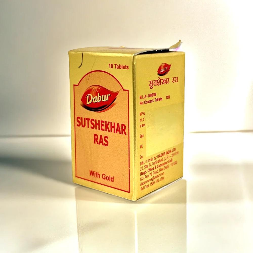 Dabur Sutshekar Ras 10 Tablets