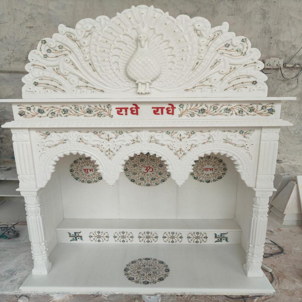 White Marble Temple - Size: Customise