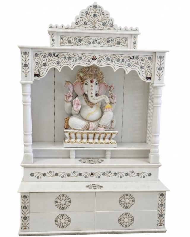 White Marble Temple - Size: Customise