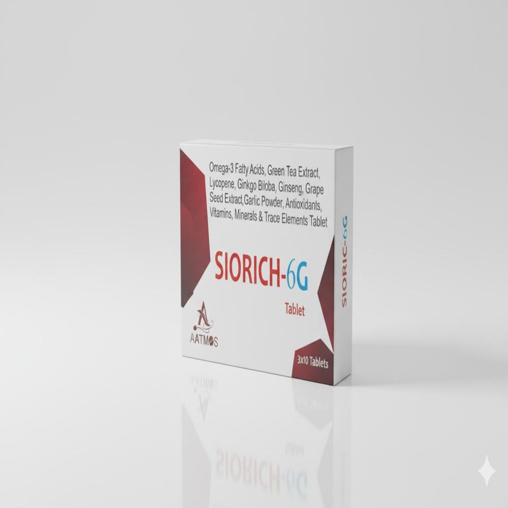 OMEGA -3 FATTY ACID,GREEN TEA EXTRACT ,LYCOPENE,GINGO BILOBA/GINSENG,GRAPE SEED EXTRACT,GARLIC POWDER,ANTIOXIDANTS,VITAMINS,MINERALS & TRACE ELEMENTS TABLET