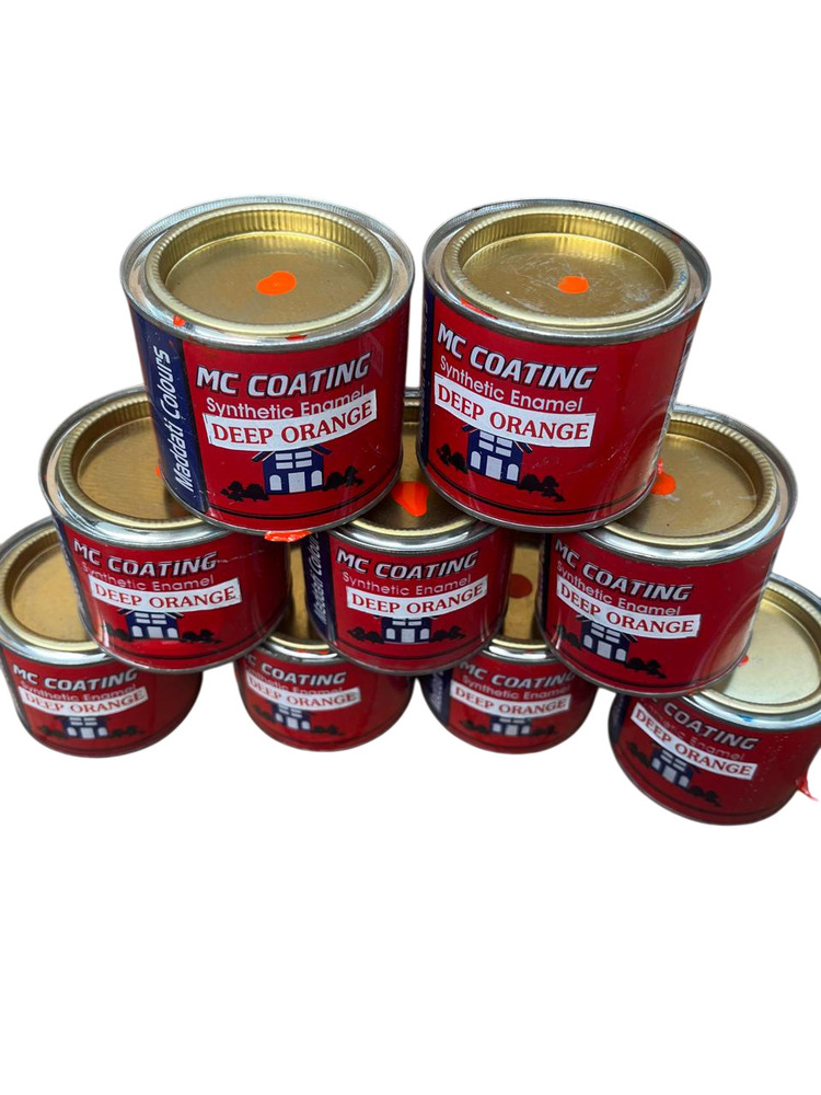 Synthetic Enamel Deep Orange