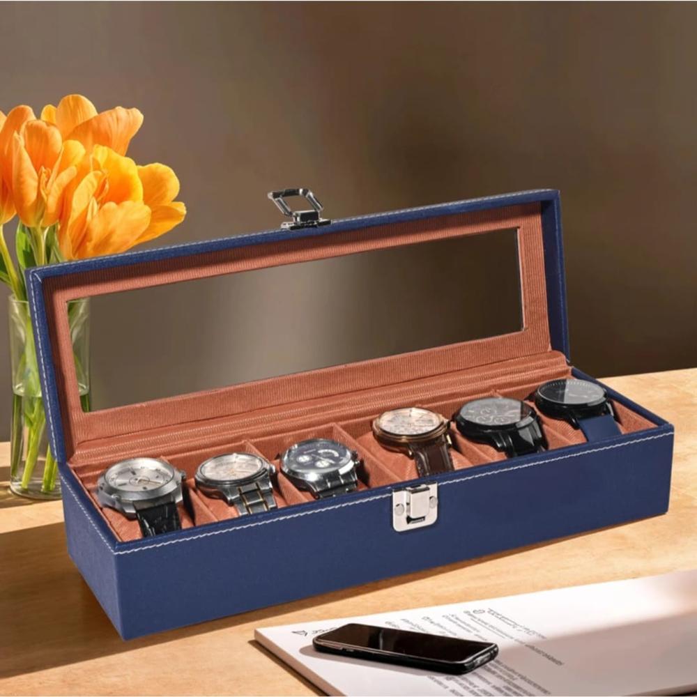 6 Slots Watch box