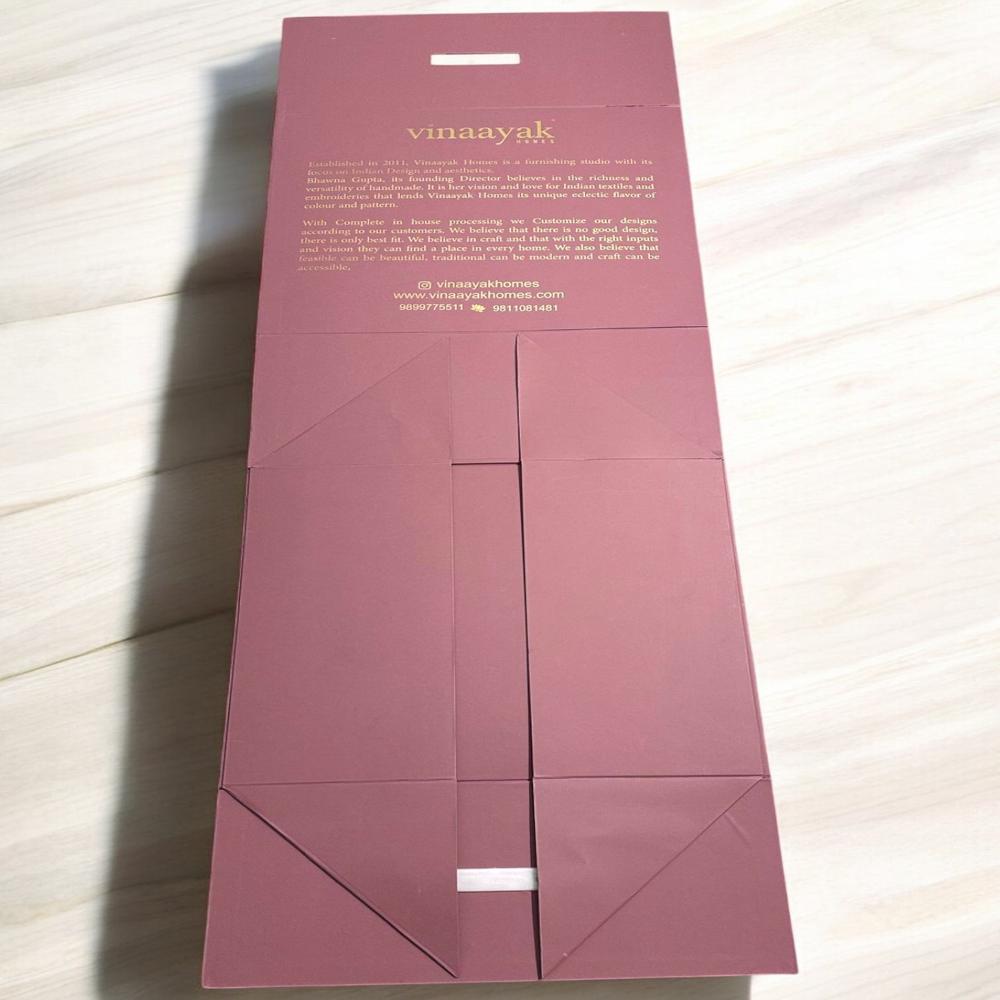 Collapsible Plastic Handle Collapsible Box in Briefcase Style