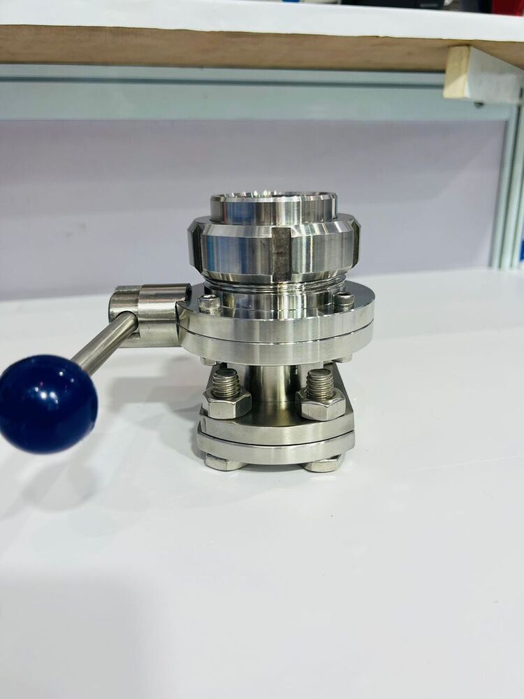 Ss 304 And Ss 316 Tanker Butterfly Valve - Color: Silver