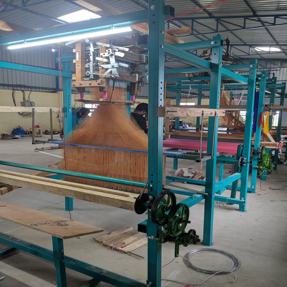 7 Feet Automatic Handloom Weaving Machine - Dimension (L*w*h): 5x5x7 Foot (Ft)
