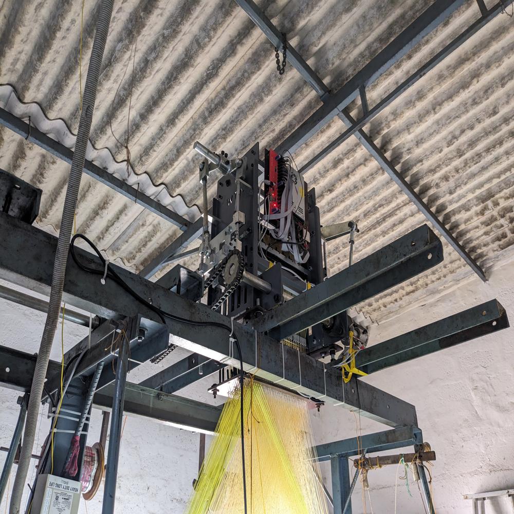 256 Hooks Electronic Jacquard Machine