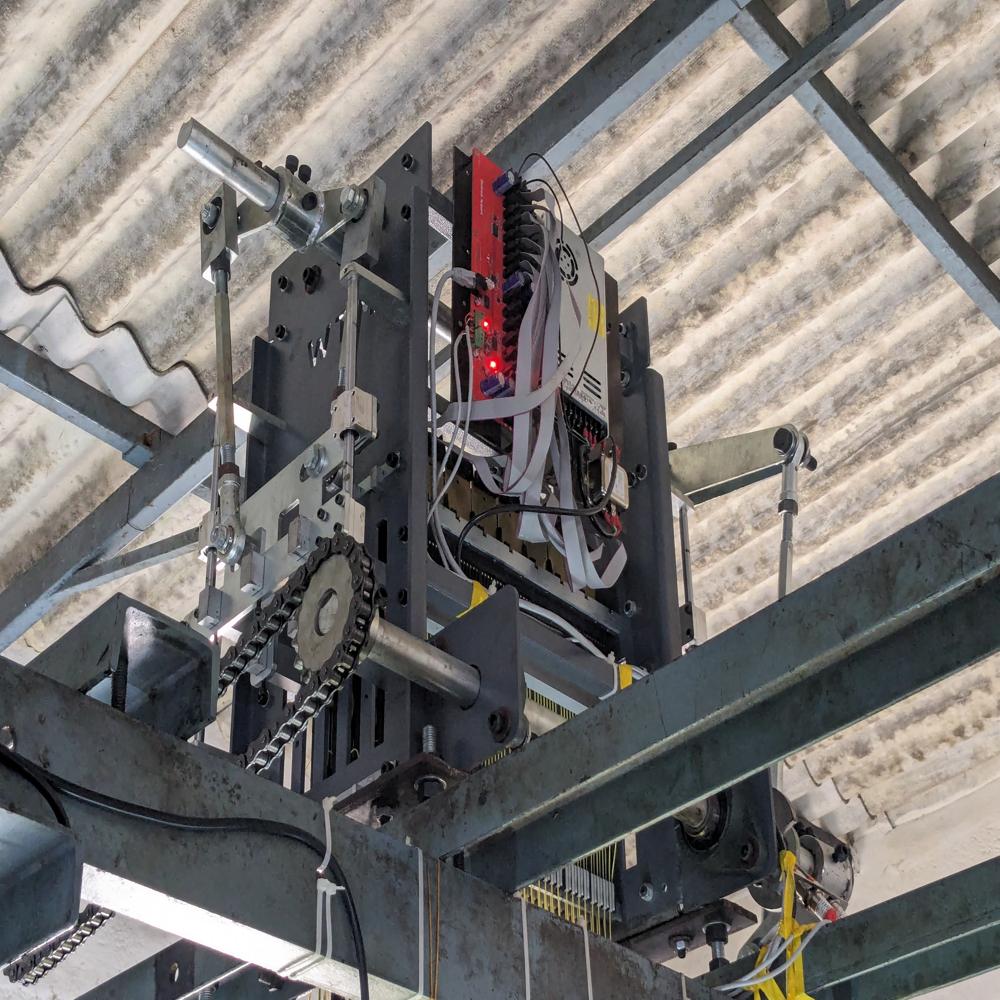 256 Hooks Electronic Jacquard Machine