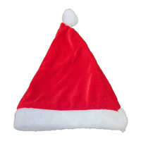 Santa Fur Cap - Color: Red