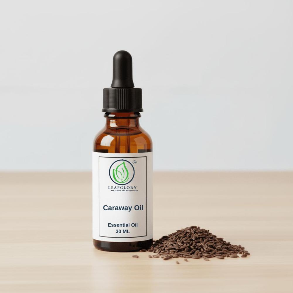 Caraway Essential Oil | Pure & Natural Seed Oil | For Pharmaceuticals, Flavours, Gripe Water, Wellness, Aromatherapy Applications & Fragrance | Wholesale Manufacturer & Exporter From India| Leafglory