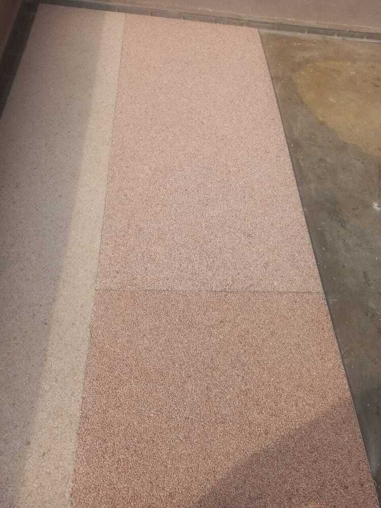 rojo pink marble chips epoxy flooring / natural color marble chips special for floring and terrazzo work