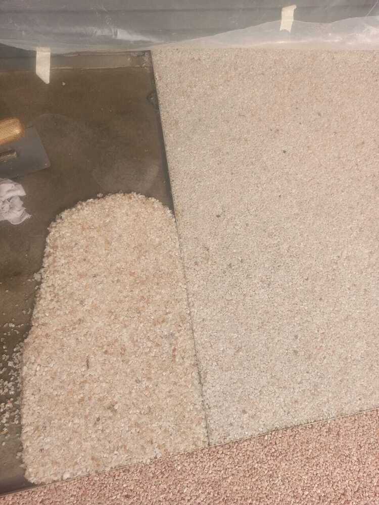 rojo pink marble chips epoxy flooring / natural color marble chips special for floring and terrazzo work