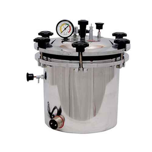 Repair & Services - Polished Stainless Steel Autoclave 12-24L Pressure Gauge +/-1 psi Safety Valves Locking Lid Quarterly Maintenance