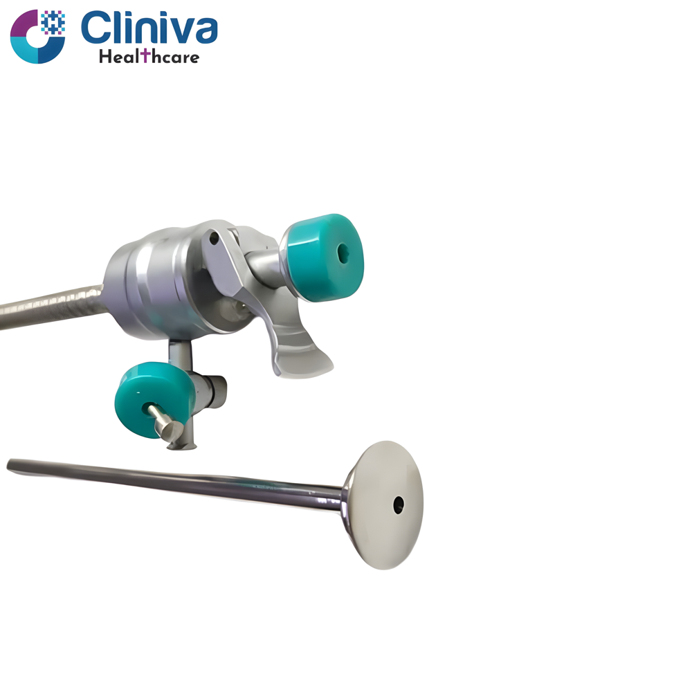 Laparoscopic Spiral Trocar Cannula Metal 5mmx100mm - Application: Hospital