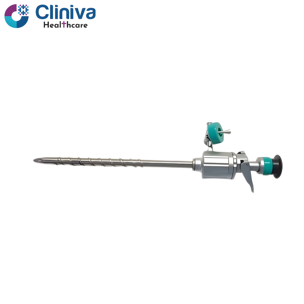 Laparoscopic Spiral Trocar Cannula 5Mmx150Mm - Application: Hospital