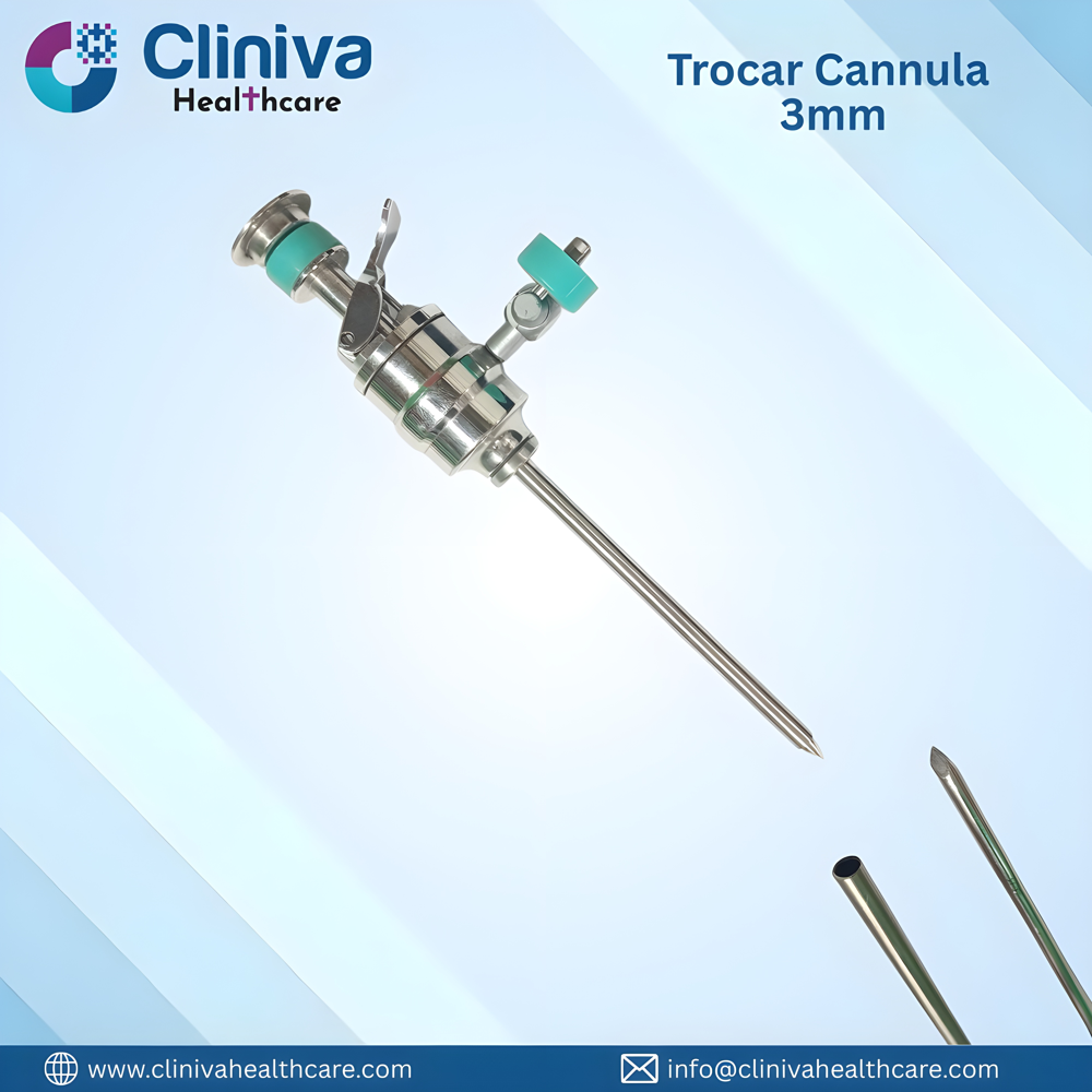 Laparoscopic Trocar Cannula 3mmx120mm - Application: Hospital